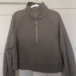 Lululemon Scuba Oversized Funnel Neck 1/2 Zip